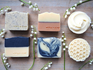 Myrtle MyBox COLLECTION SOAP SET with 6 all natural soaps